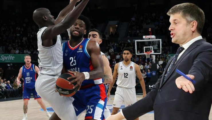 (ÖZET) Anadolu Efes – Paris Basketball maç sonucu: 84-93 | İç sahadaki kriz sürüyor!