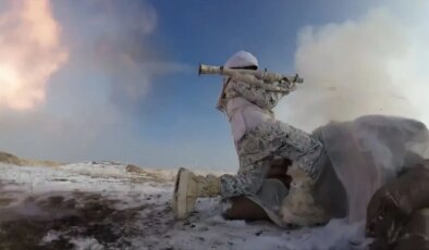 Kazakistan Askerleri Kars’taki Kış-2025 Tatbikatında Yer Aldı